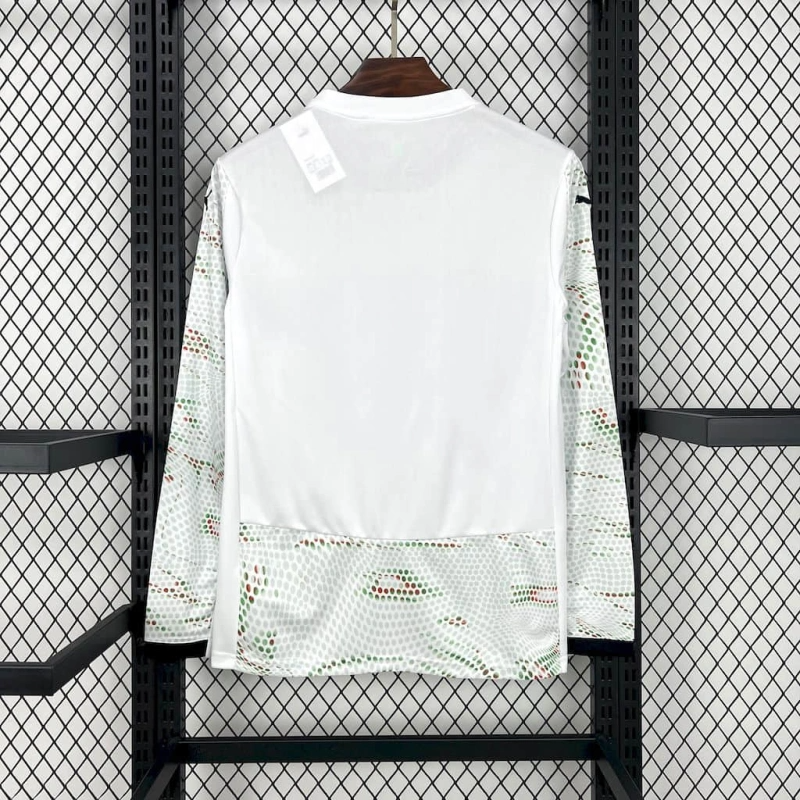 Camisa Portugal Manga Longa 25∕26 - BRANCA