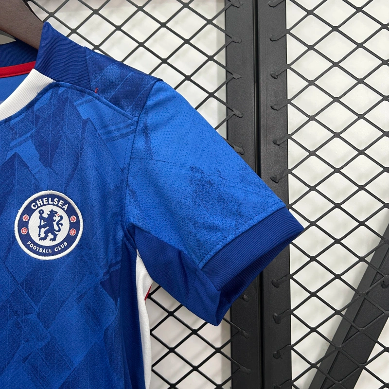 Conjunto Infantil Chelsea Home 25/26 - Azul