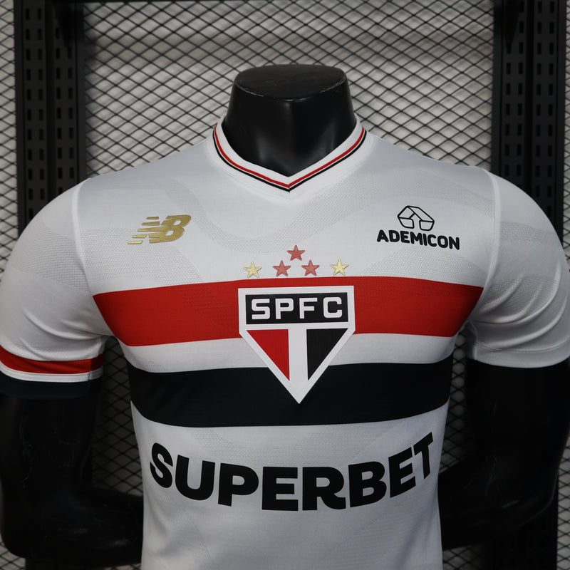 Camisa São Paulo Home 25/26 Jogador - Branca