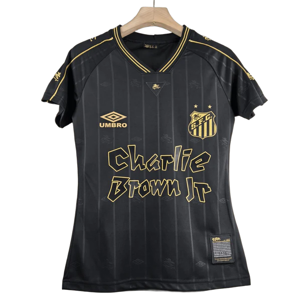 Camisa do Santos Charlie Brow Jr Feminina 24-25